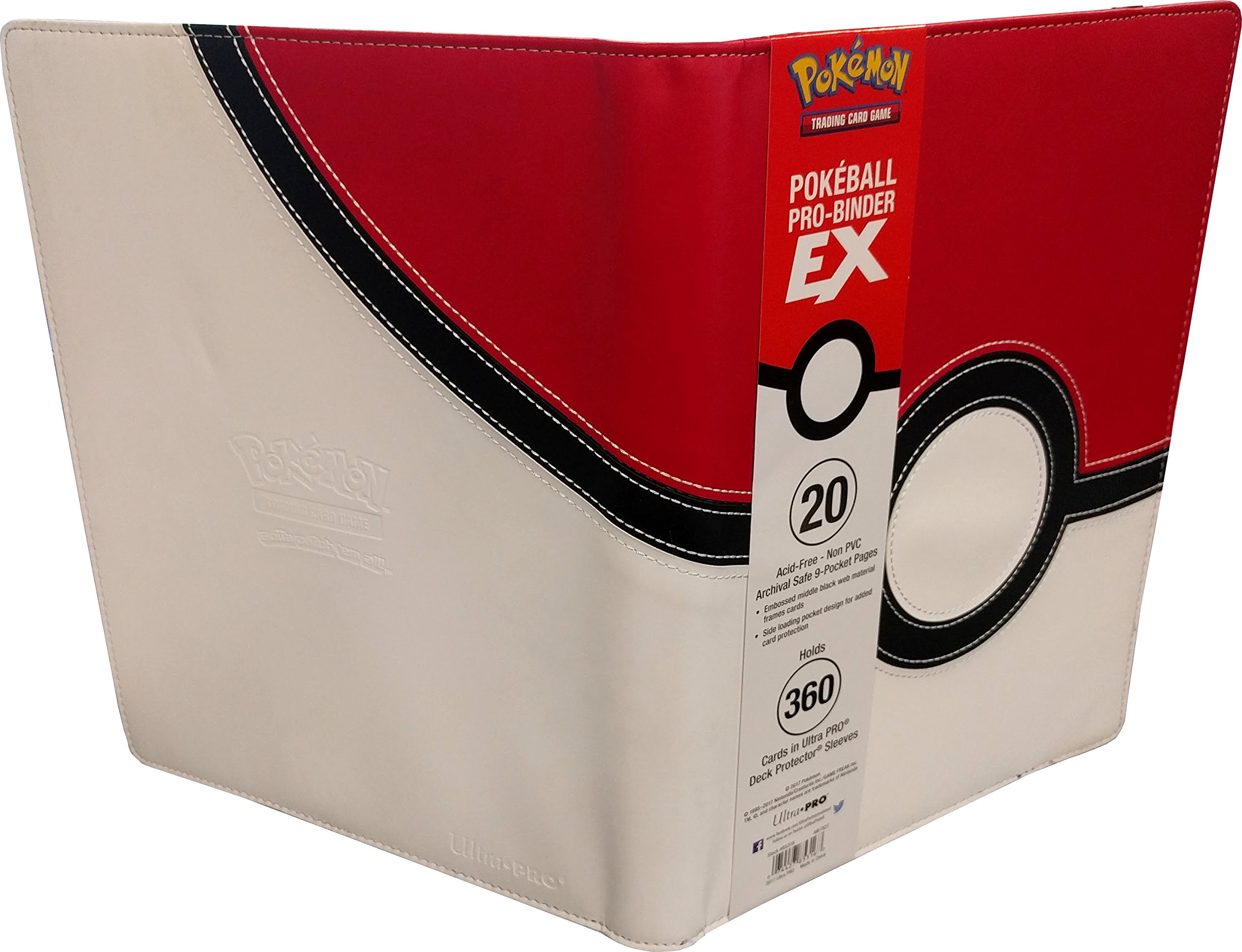 Pokemon Poke Ball Premium Pro Binder 9 Pockets 360ct
